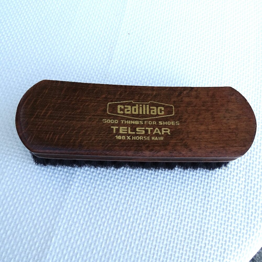 Cadillac Testar Genuine Horsehair Shoeshine Brush Made in Israel